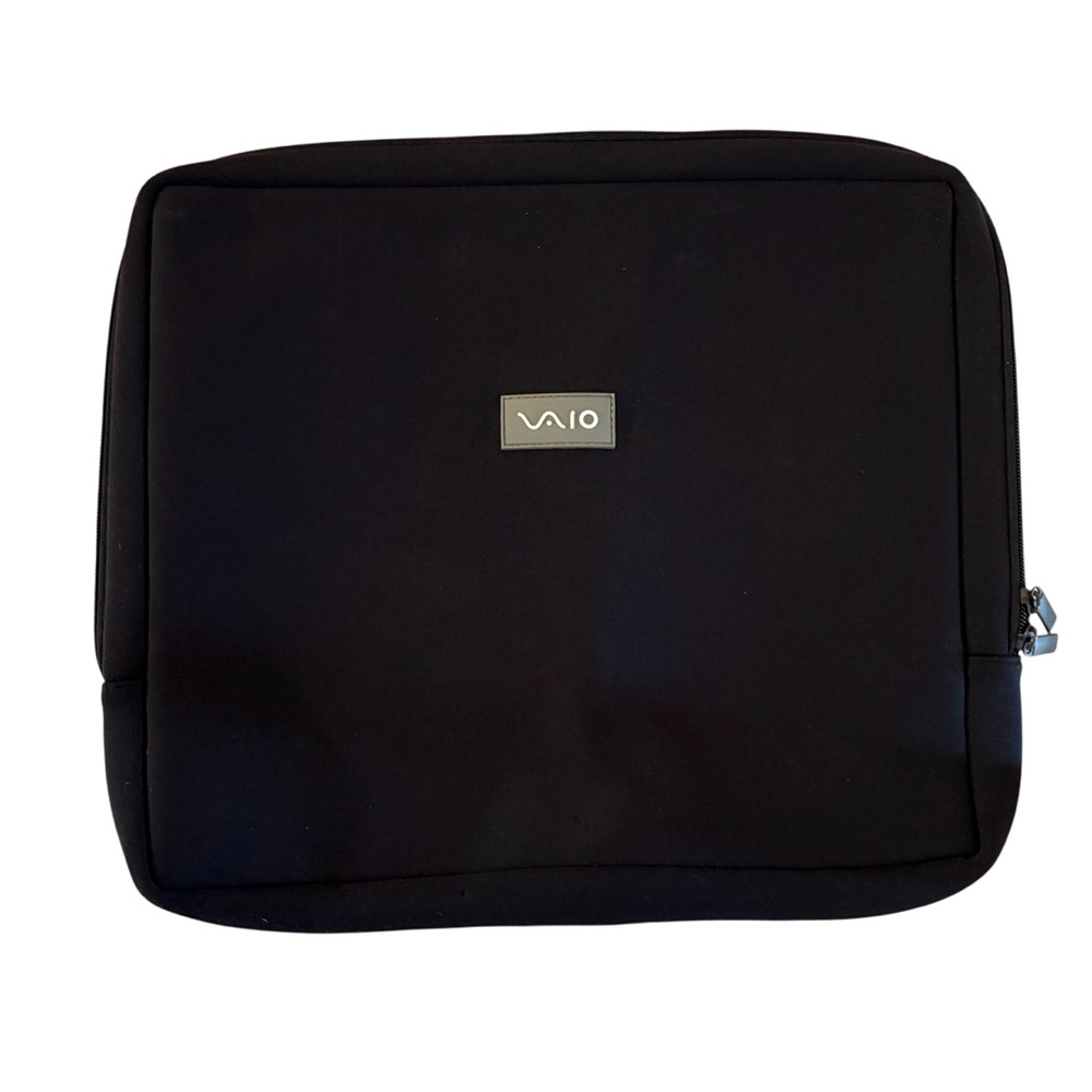 Sony Vaio Black Neoprene Tablet Laptop Case